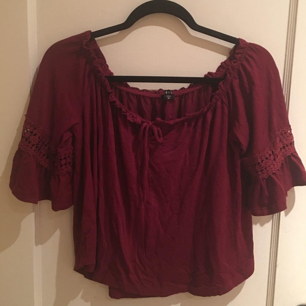 Adorable Flutter Sleeve Blouse